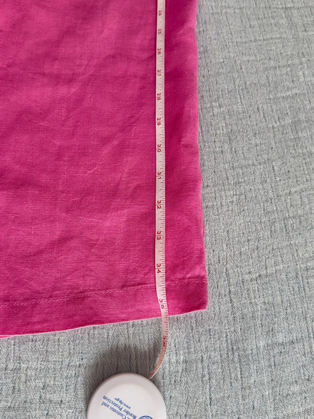 Mango 100% Linen pants in size M